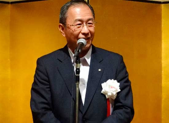 小畑副会長による中締め挨拶