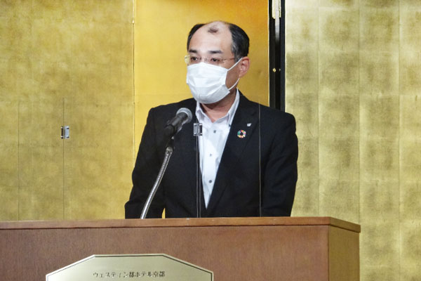 第一部会　代表幹事 羽渕 完司 氏（株式会社京都銀行　人事総務部長）