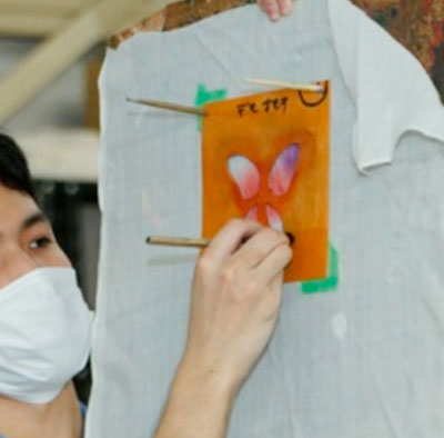 手順を丁寧に説明してくれるスタッフさん